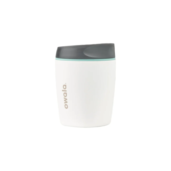 Owala 10 oz SmoothSip - Vaso de café aislado de acero inoxidable